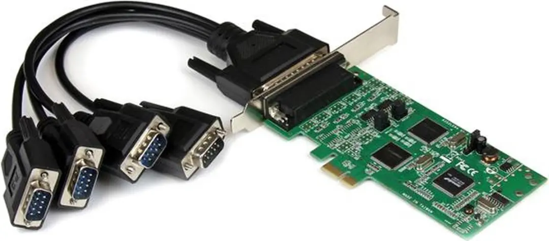 StarTech.com PCI Express PCIe seriële combokaart met 4 poorten 2 x RS232 2 x RS