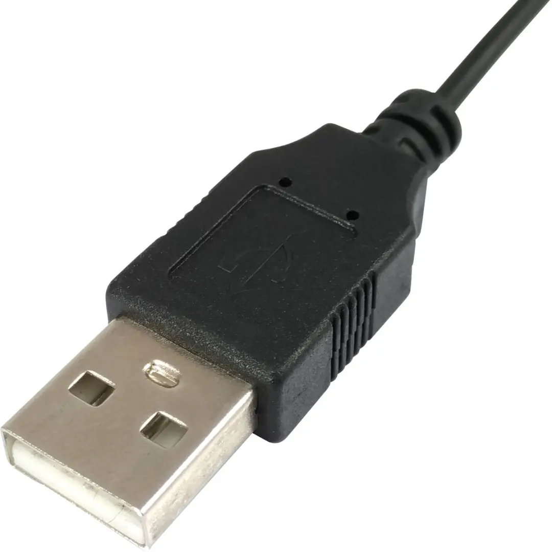 Equip 245107 Ambidextrous USB Muis - 1000 DPI - Zwart - afbeelding 4 van 5