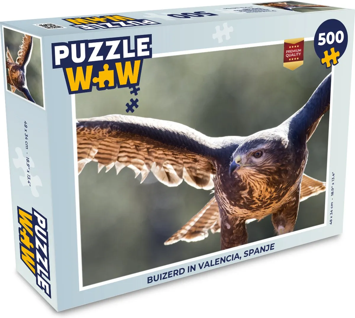 PuzzleWow Valencia Legpuzzel 500 Stuks