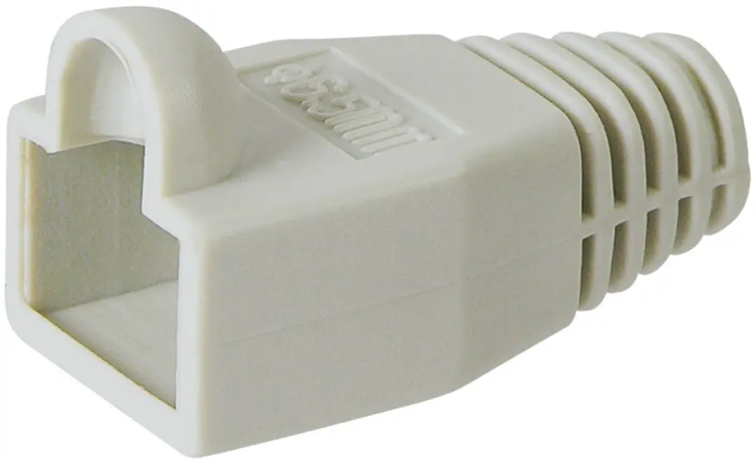 RJ45 Tule Grijs 10 stuks 6mm