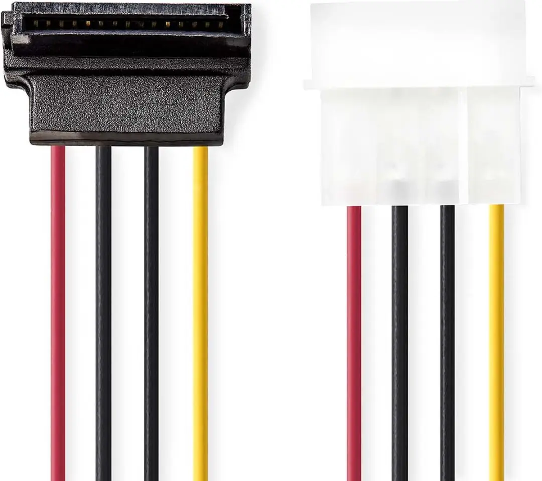 Nedis CCGP73505VA015 Voedingskabel Molex naar SATA