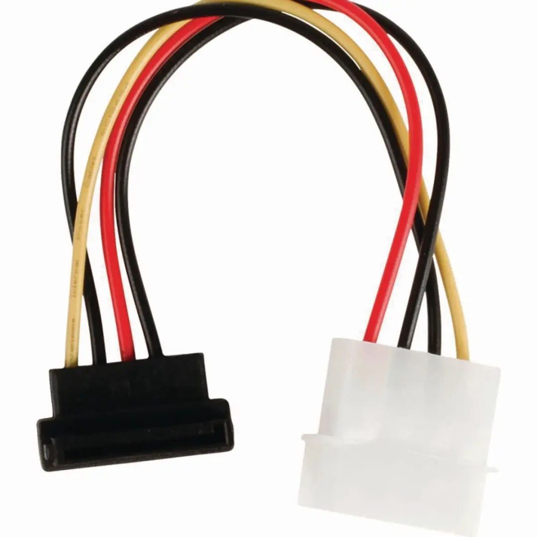 Nedis CCGP73505VA015 Voedingskabel Molex naar SATA - 15cm - Verguld - Multicolor - afbeelding 6 van 6