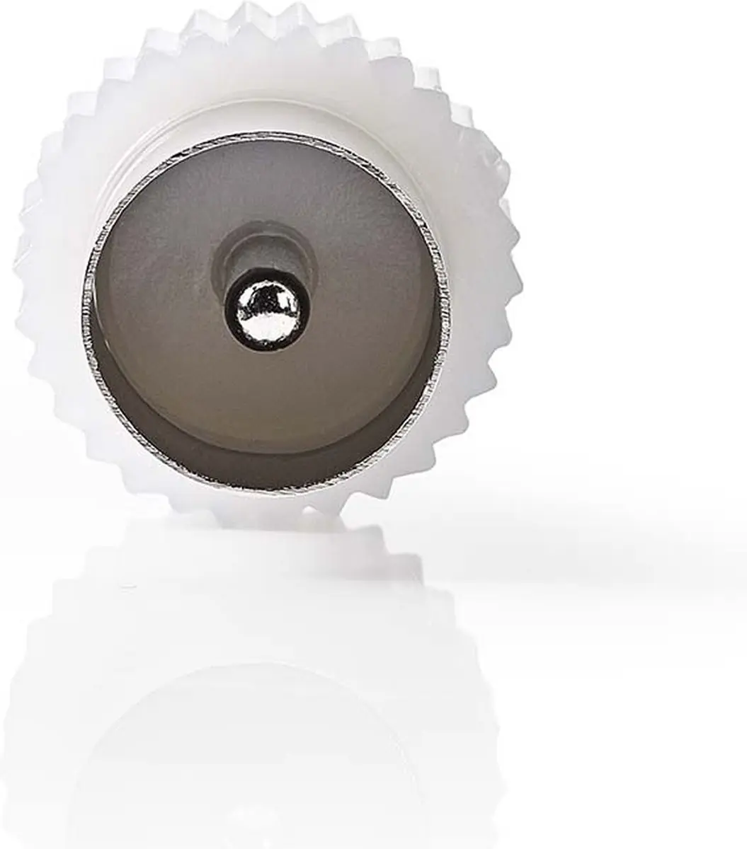 Nedis IEC Coax Adapter 75 Ohm - Recht - Wit