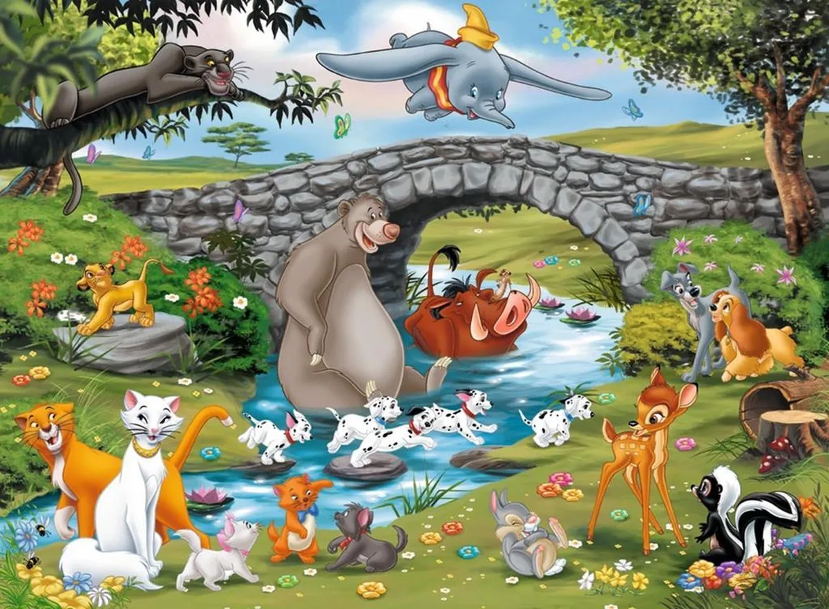 Ravensburger Disney Familie Animal Friends Legpuzzel 100 Stuks - Multicolor - afbeelding 6 van 6