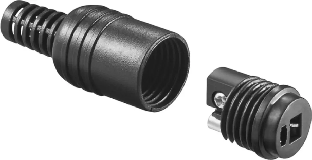 Goobay Luidsprekerconnector 2-pins - Zilver