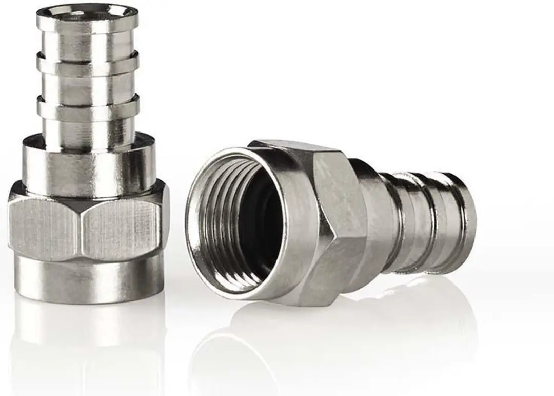 Nedis F-Connector Mannelijk 5.5mm Krimp 2 Stuks - afbeelding 2 van 5