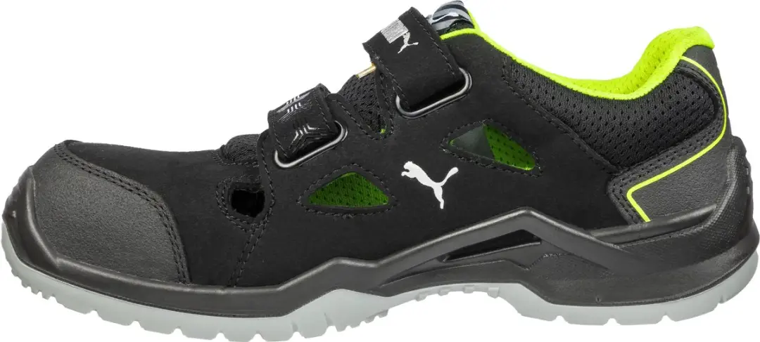 PUMA Safety Neodyme Green Laah S1P - Zwart/Groen 40 - afbeelding 6 van 6