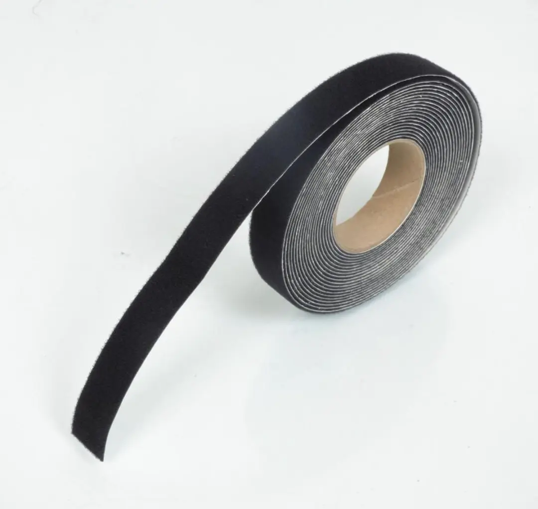 HPX Klittenband (lus) 20mm - 5m - Zwart
