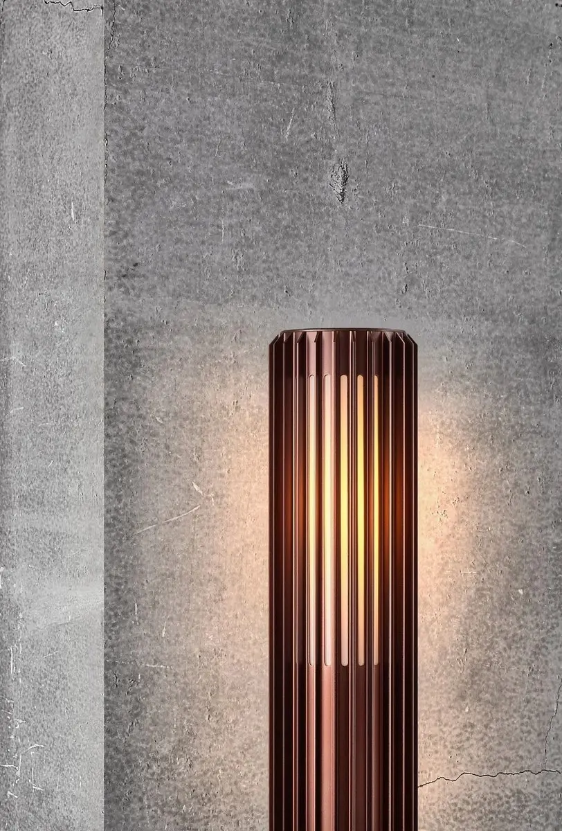 Nordlux Aludra 45 Tuinpaal E27 - Bruin Metallic - afbeelding 6 van 6