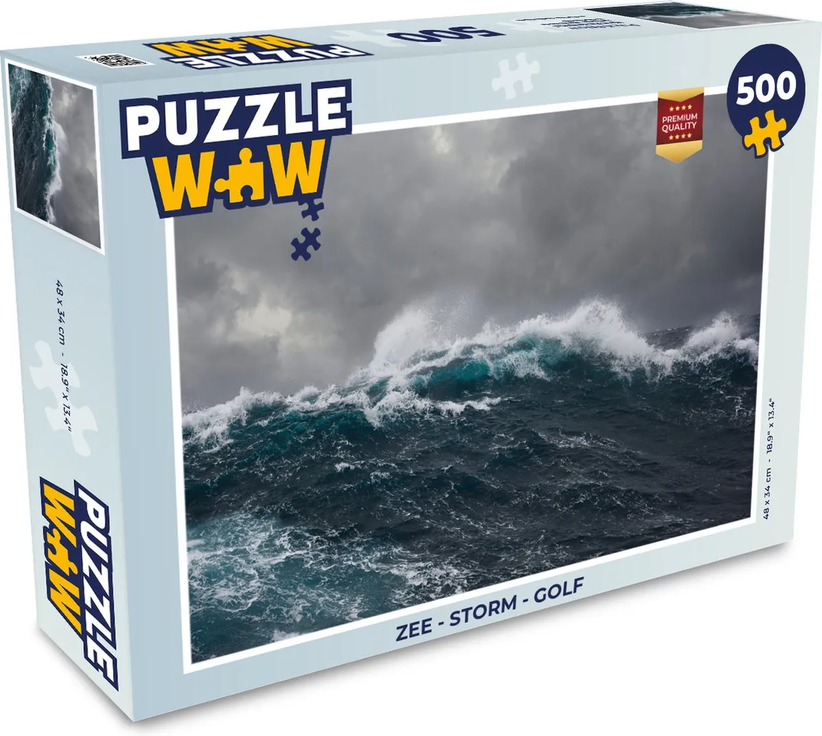 PuzzleWow Zee Storm Golf Legpuzzel 500 Stuks