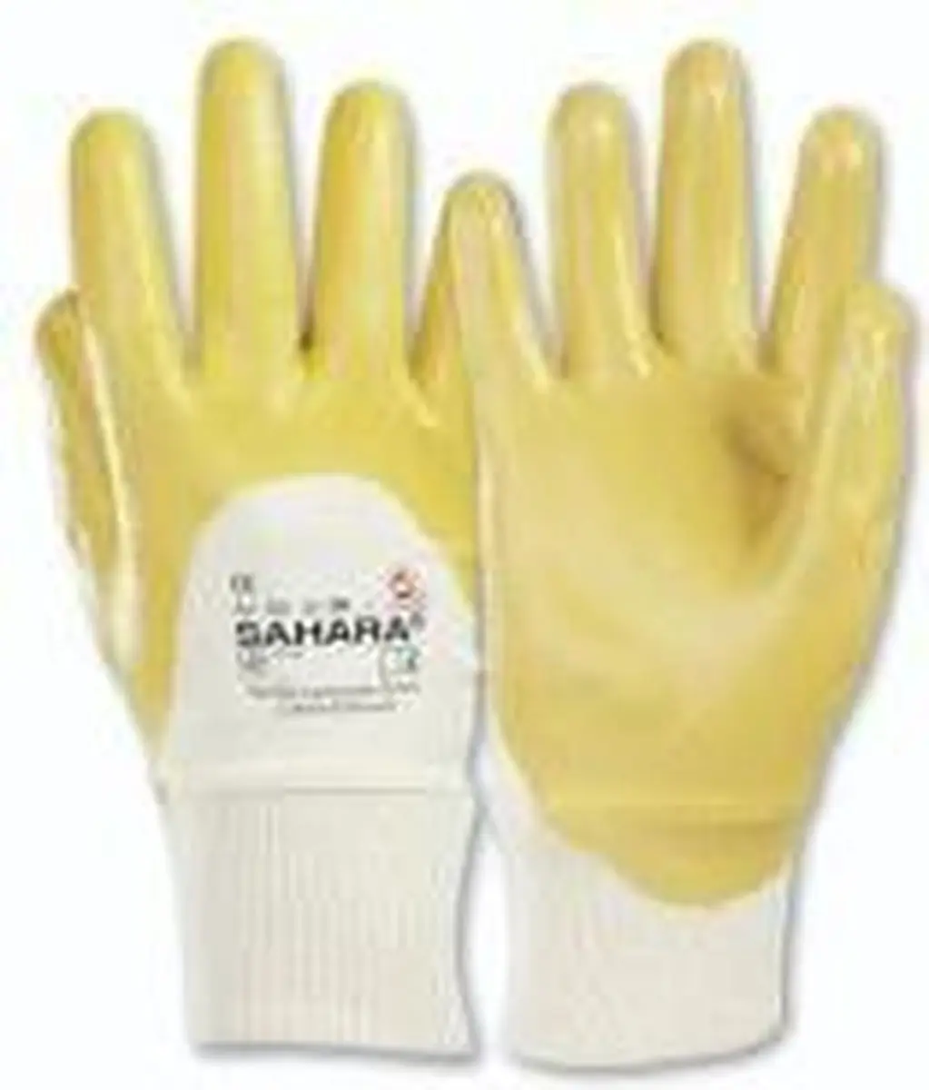 Honeywell KCL Sahara Nitril Handschoen 8 (M) - Geel/Wit