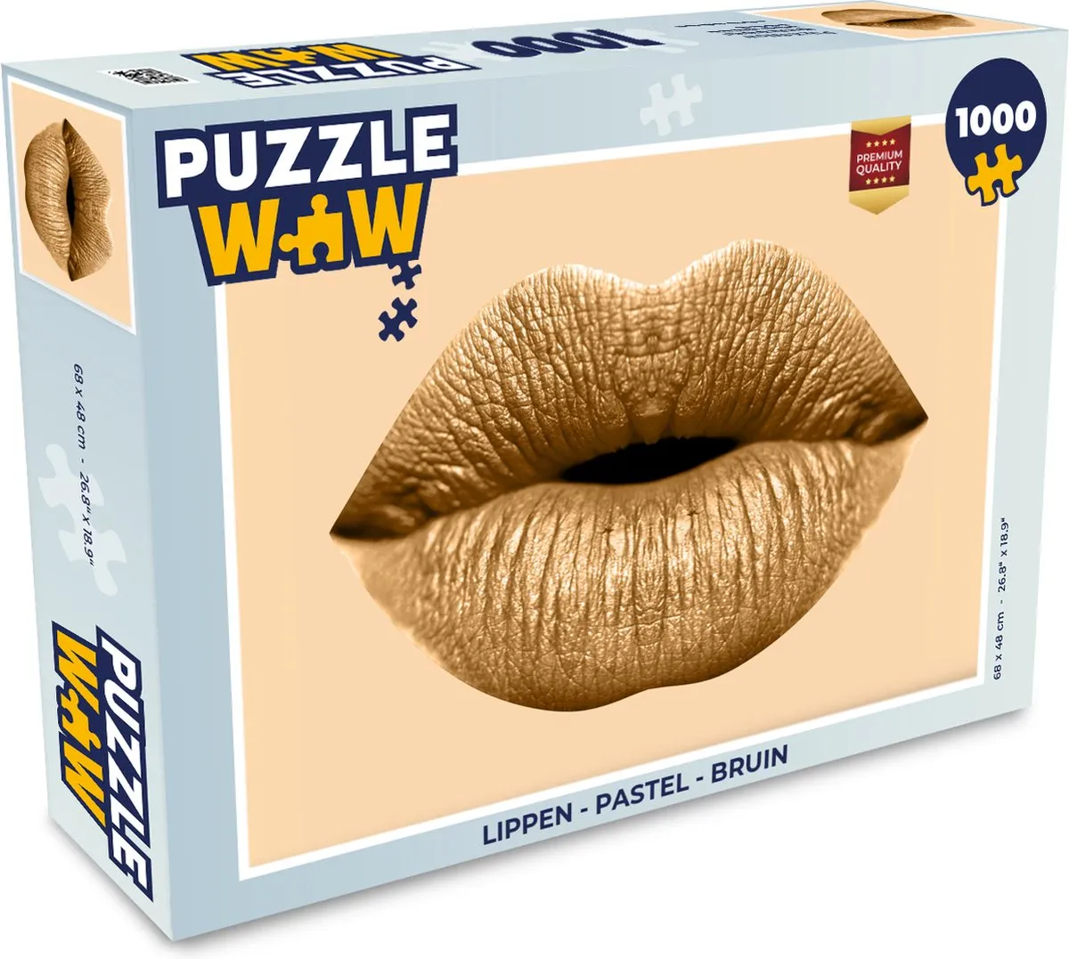 PuzzleWow Legpuzzel 1000 Stuks - Multicolor