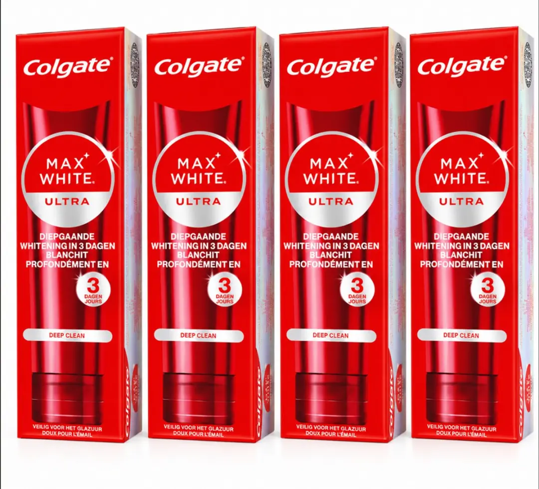 Colgate Max White Ultra Deep Clean Tandpasta
