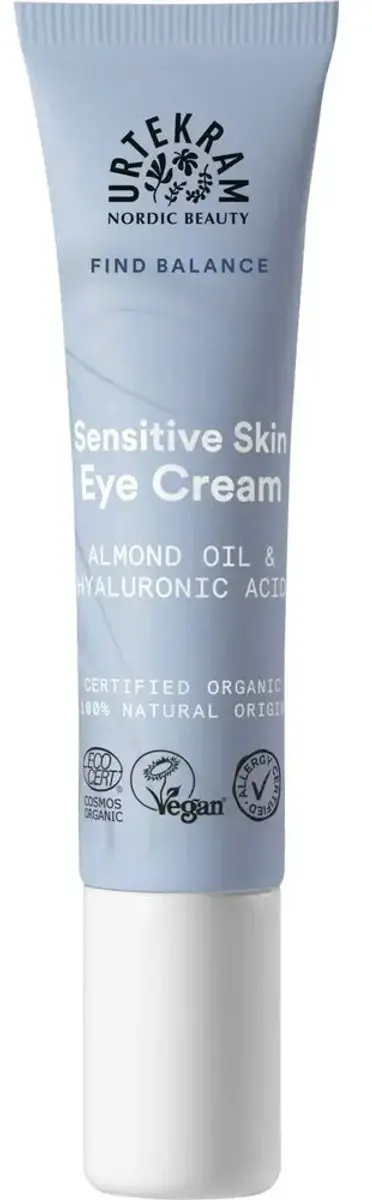Urtekram Oogcrème Parfumvrij 15ml