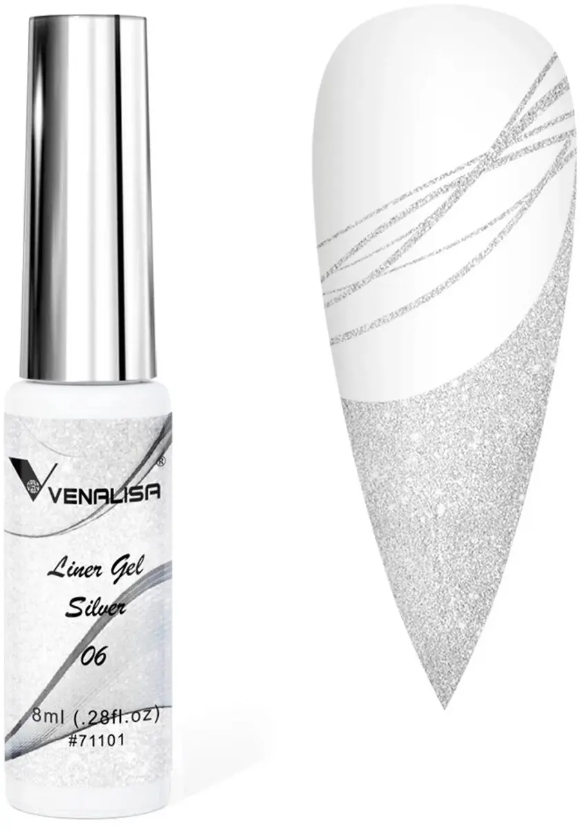 Venalisa Liner UV Gel Zilver