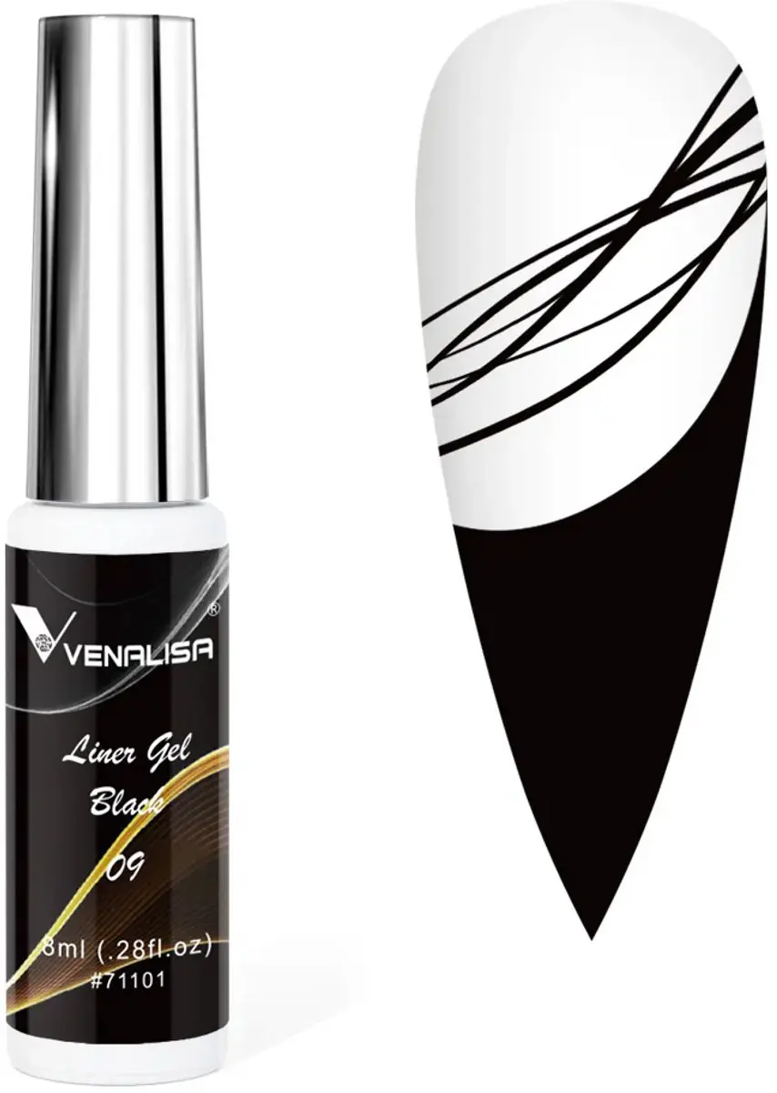 Venalisa Liner UV Gel Zwart