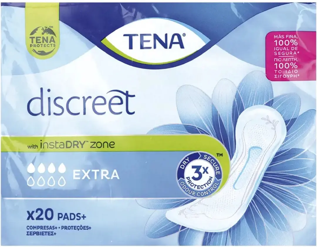 TENA Discreet Extra Maandverband 20 Stuks
