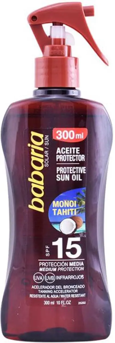 Monoi Tahiti Babaria zonnebrand olie