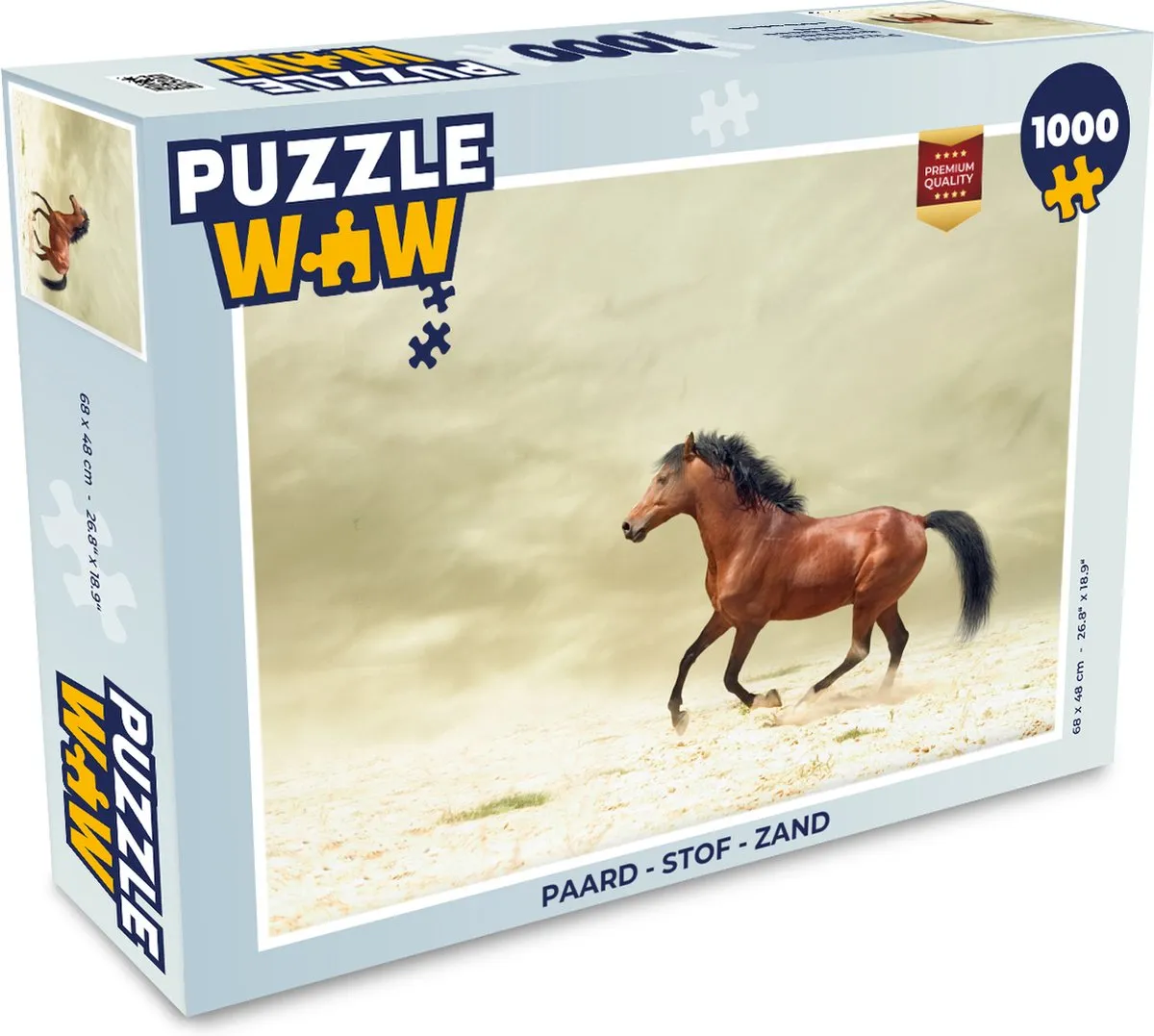PuzzleWow Paard Legpuzzel 1000 Stuks