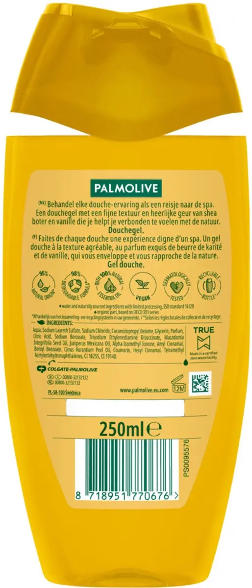 Palmolive Douchegel Thermal Pampering Oil 250ml