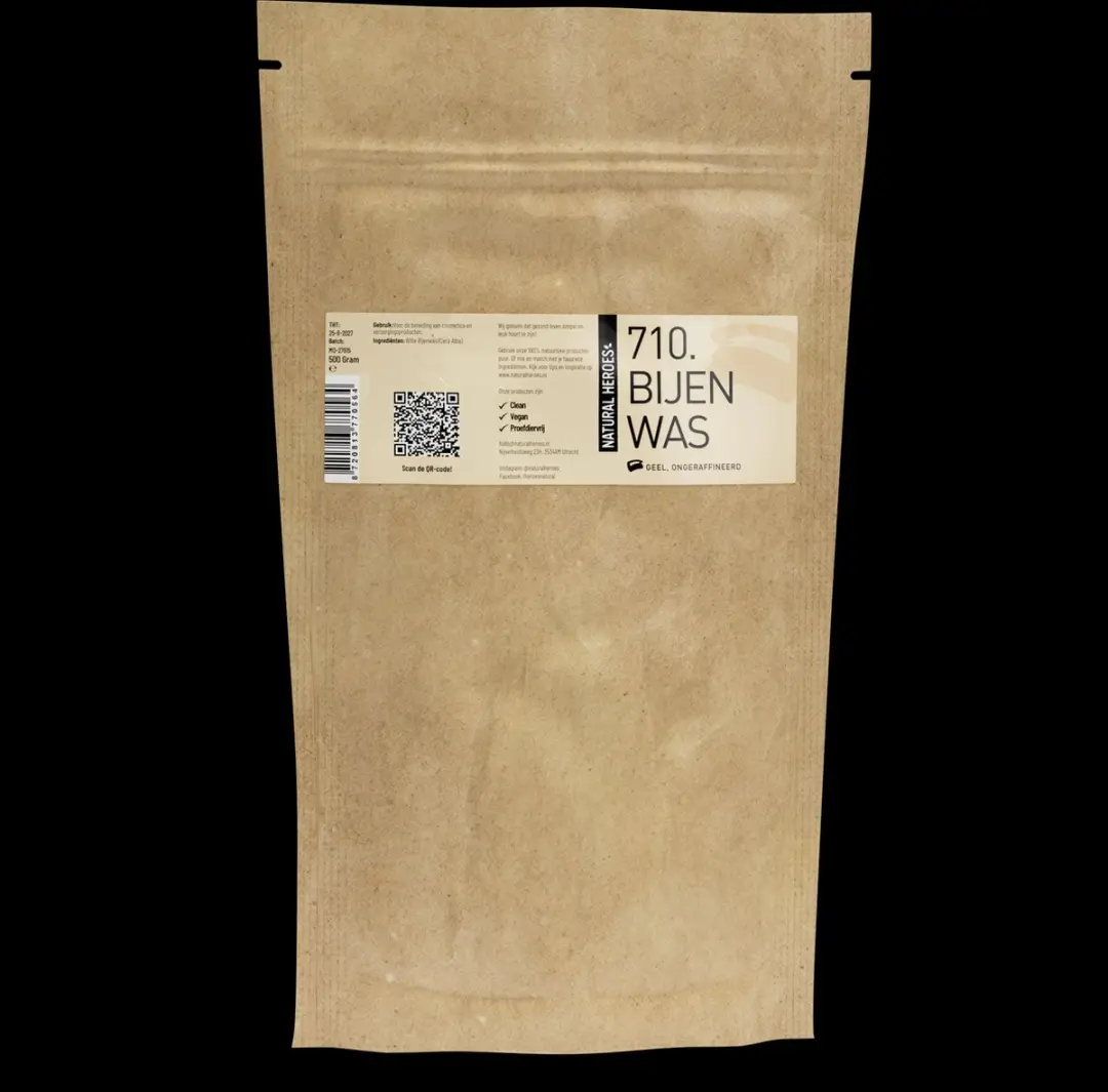 Natural Heroes Bijenwas Geel 500g