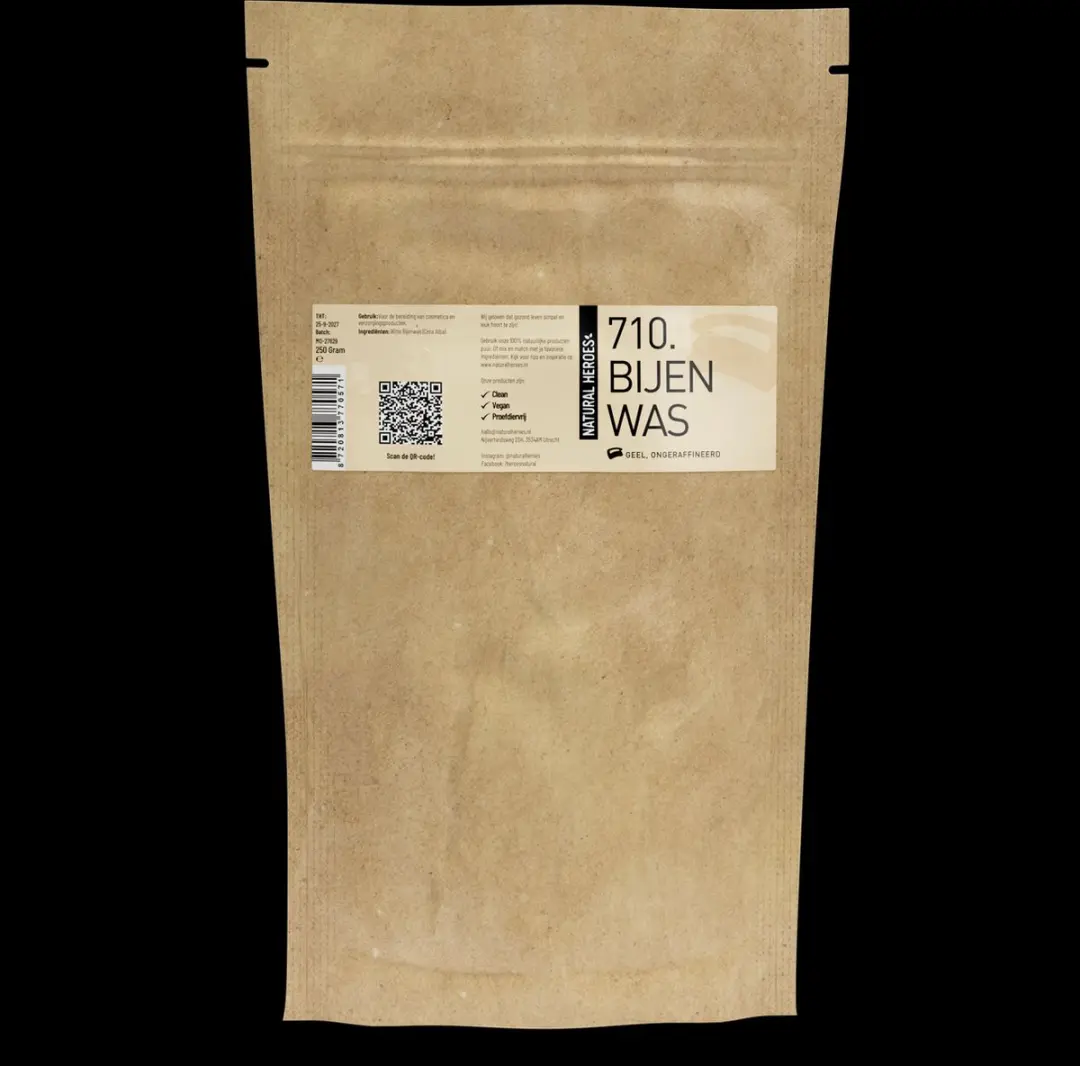 Natural Heroes Bijenwas Geel 250g