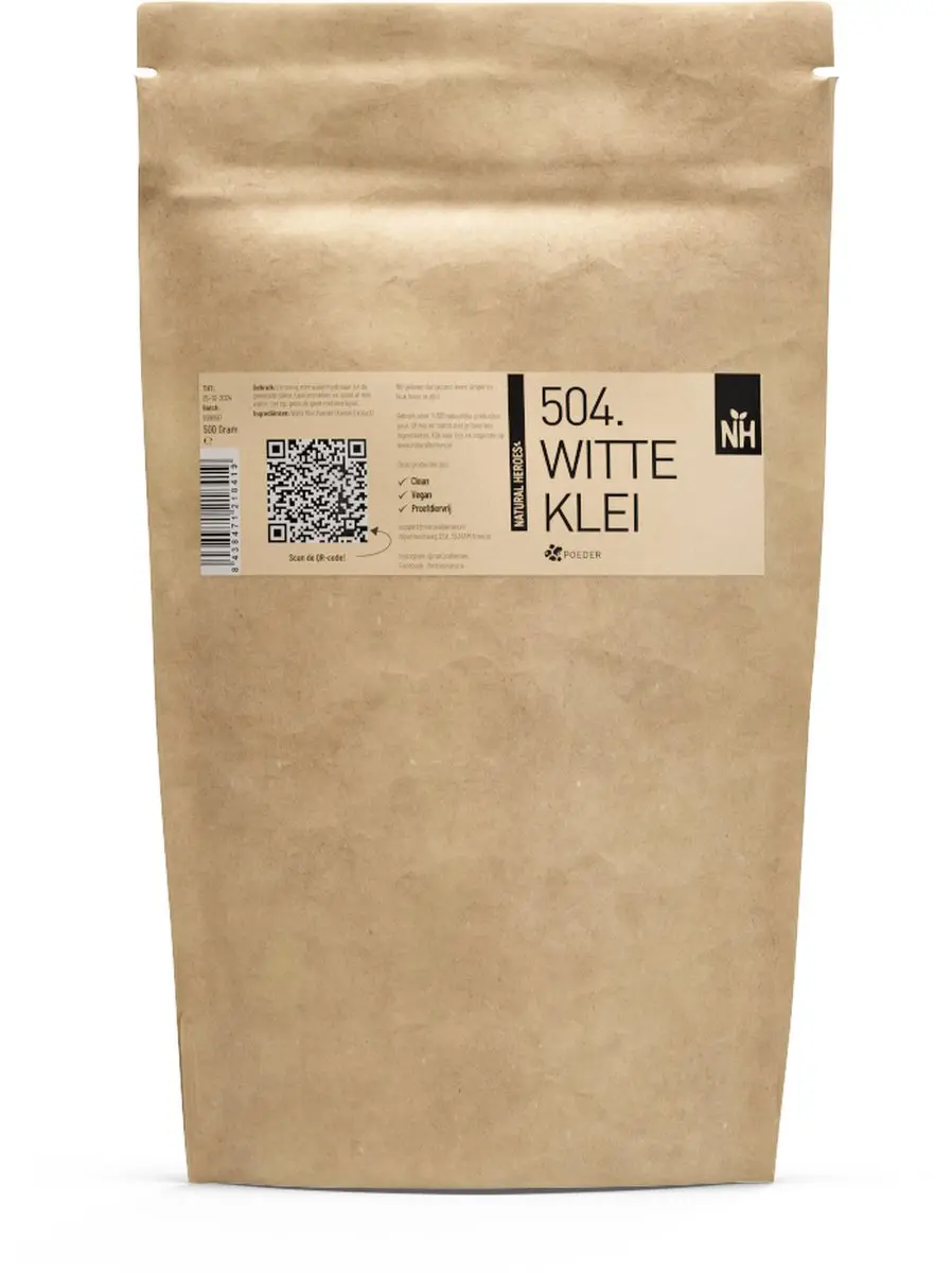 Natural Heroes Witte Klei Poeder 500g