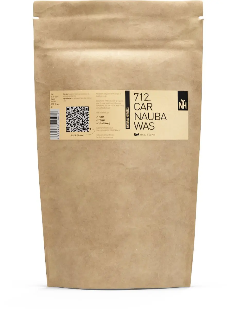 Natural Heroes Carnaubawas 500g