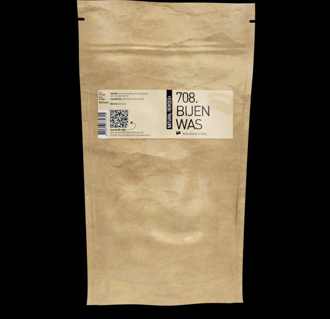 Natural Heroes Bijenwas 250g - Biologisch