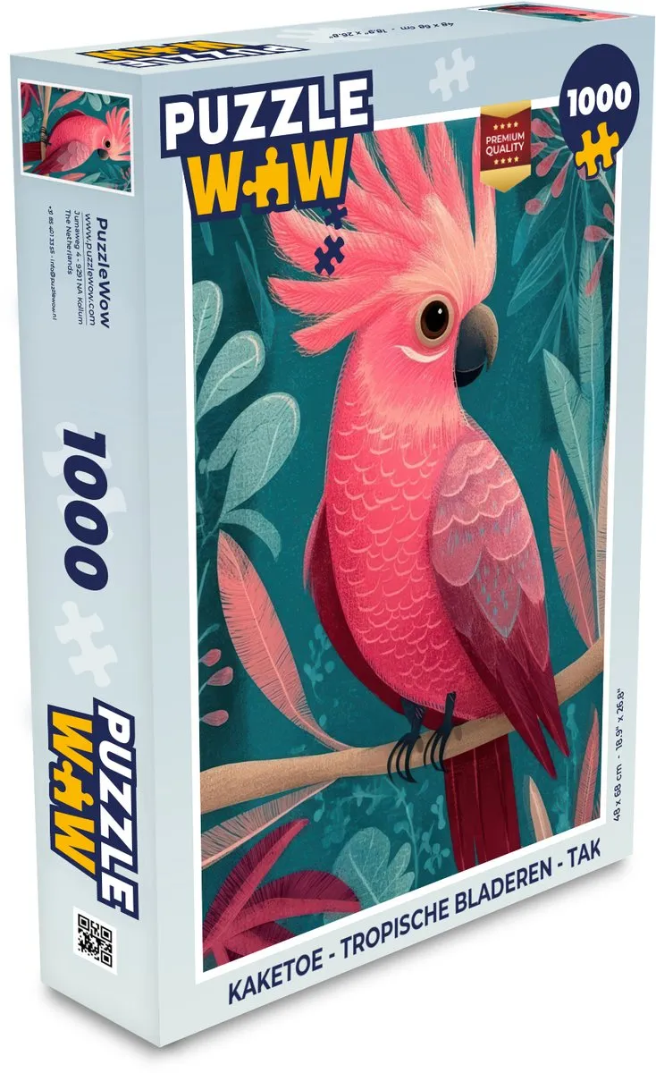 PuzzleWow Kaketoe Tak Puzzel