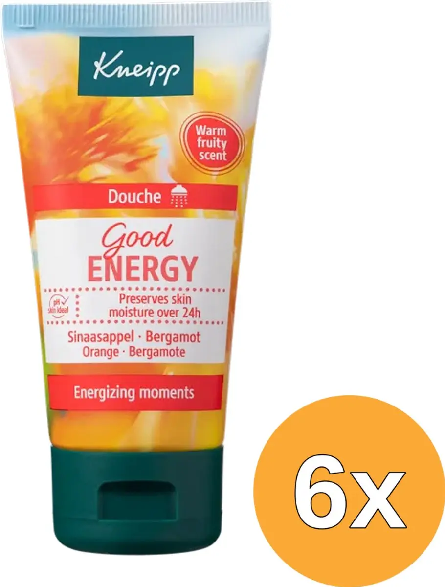 6x Kneipp Douche Good Energy (50 ml)