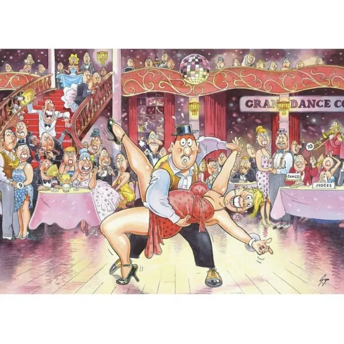 Jumbo Wasgij 17 Original Ballroom Blushes Legpuzzel 500 Stuks