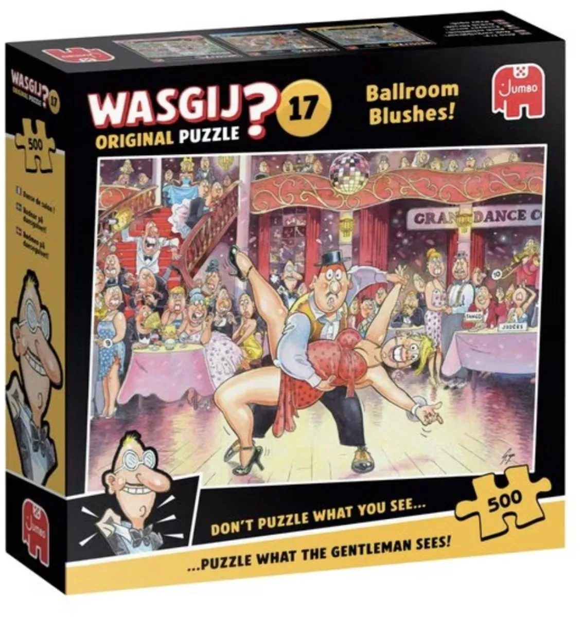 Jumbo Wasgij 17 Original Ballroom Blushes Legpuzzel 500 Stuks