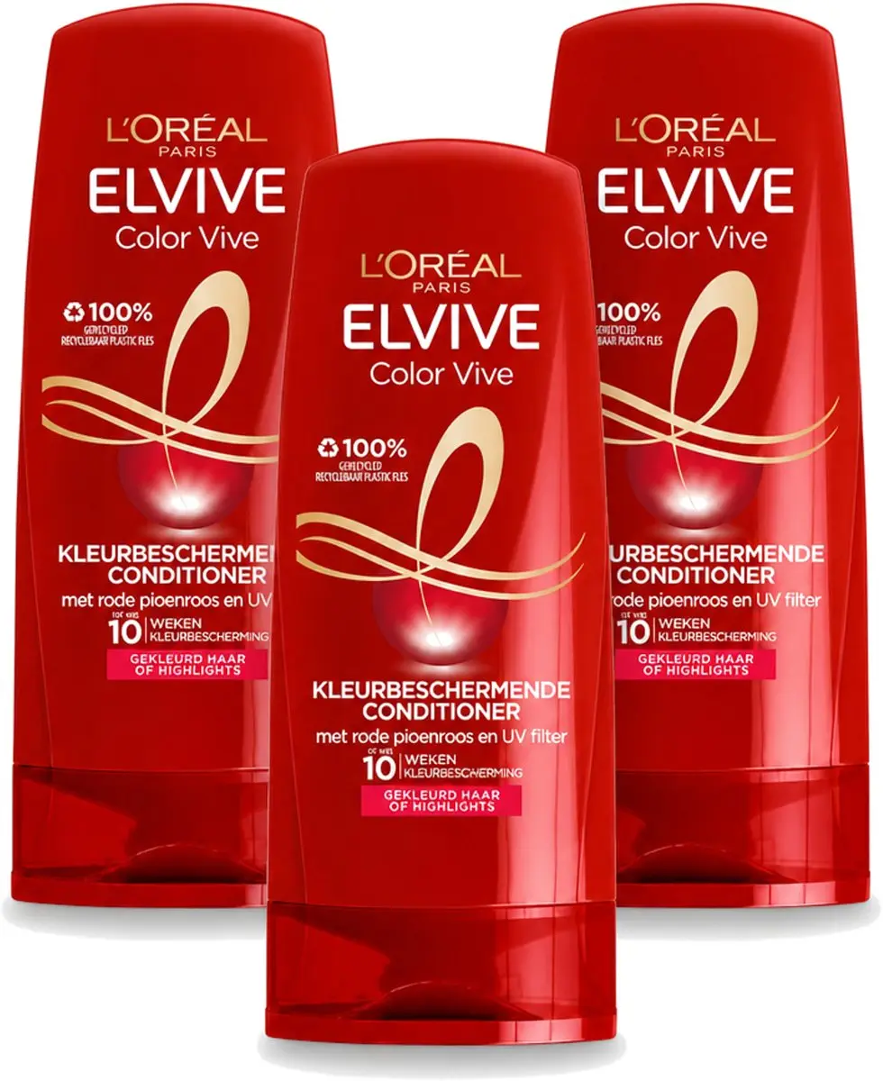 3 x L'Oréal Elvive Color Vive