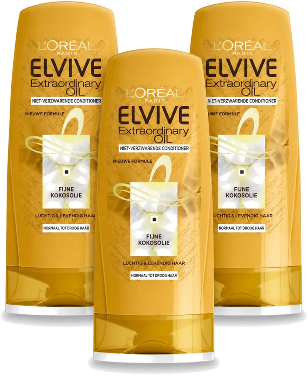 3 x L'Oréal Paris Elvive Extraordinary Oil