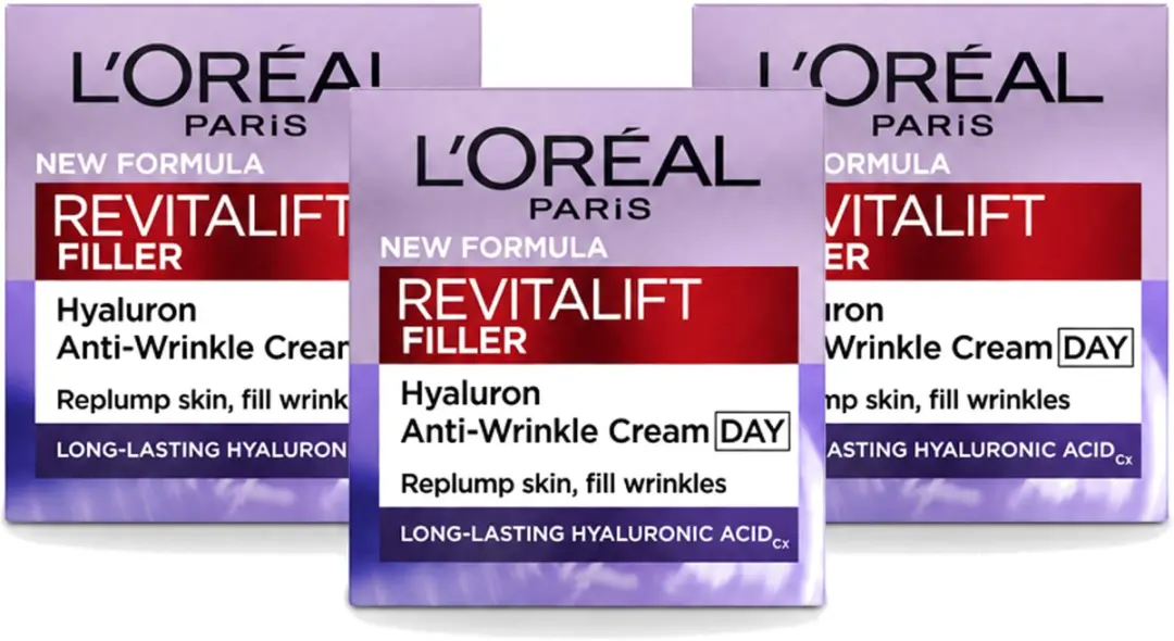 3 x L'Oréal Paris Revitalift Filler