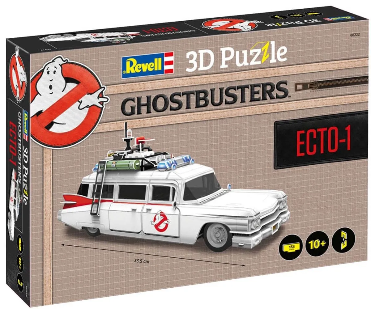 Revell Puzzel - 00222 Ghostbusters Ecto-1 Auto 3D Puzzel