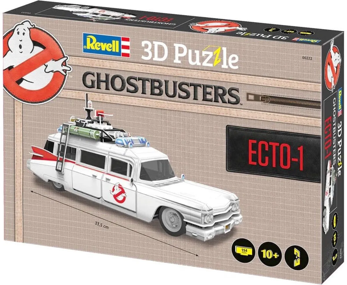 Revell Puzzel - 00222 Ghostbusters Ecto-1 Auto 3D Puzzel
