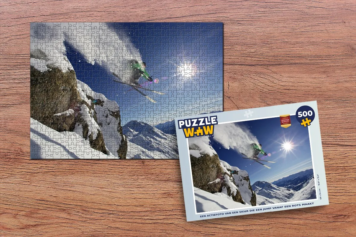 PuzzleWow Legpuzzel 500 Stuks - Multicolor - 6017022146122