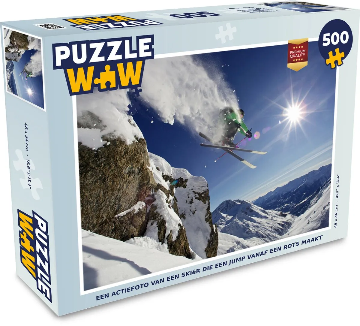 PuzzleWow Legpuzzel 500 Stuks