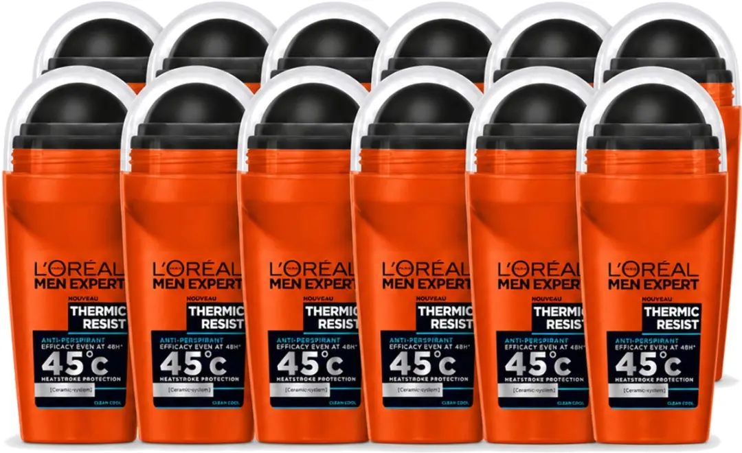 12 x L'Oréal Paris Men Expert Thermic Resist
