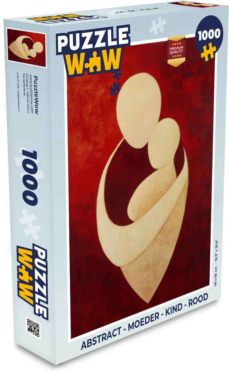 PuzzleWow Abstract Legpuzzel 1000 Stuks