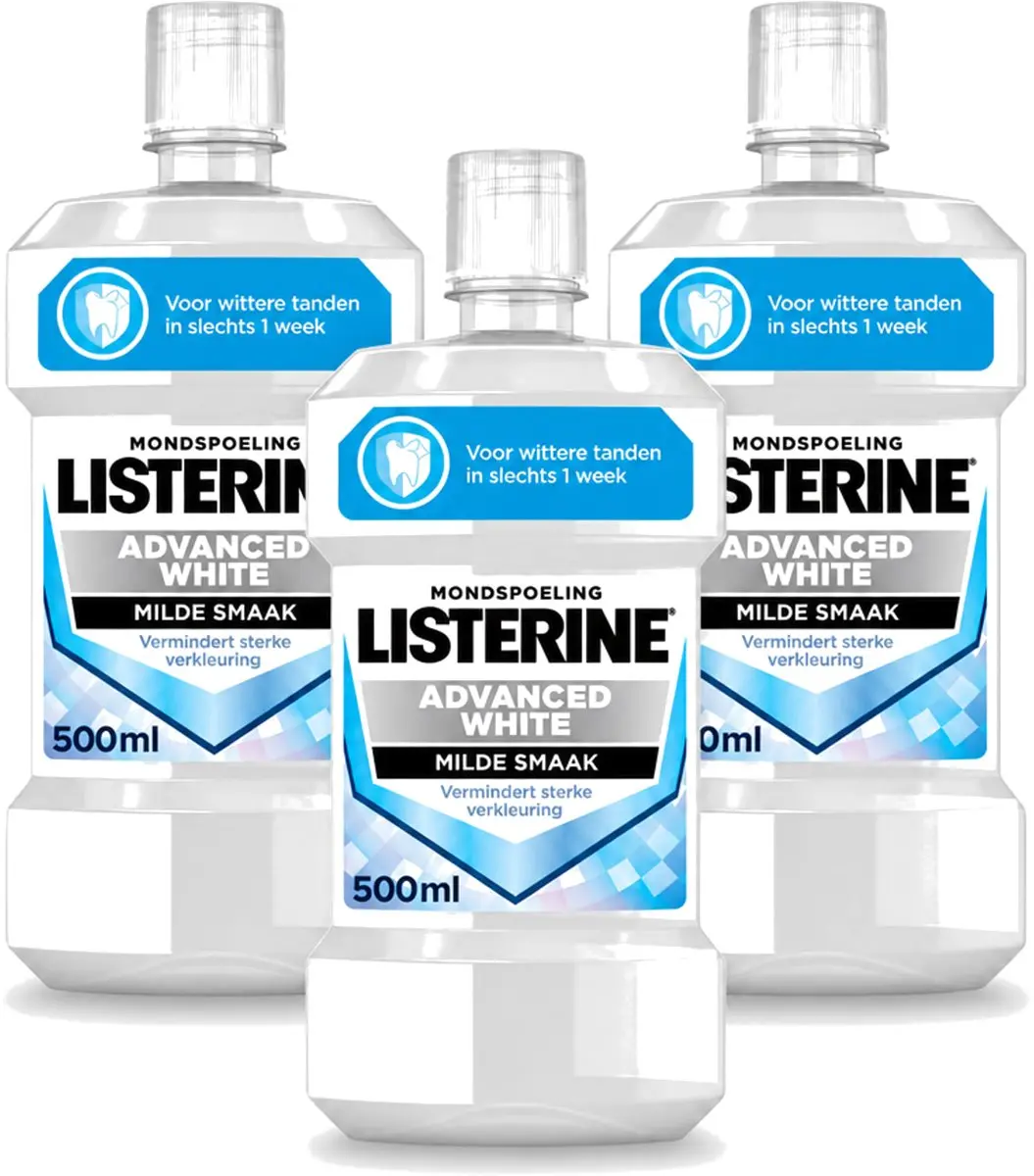 3 x Listerine