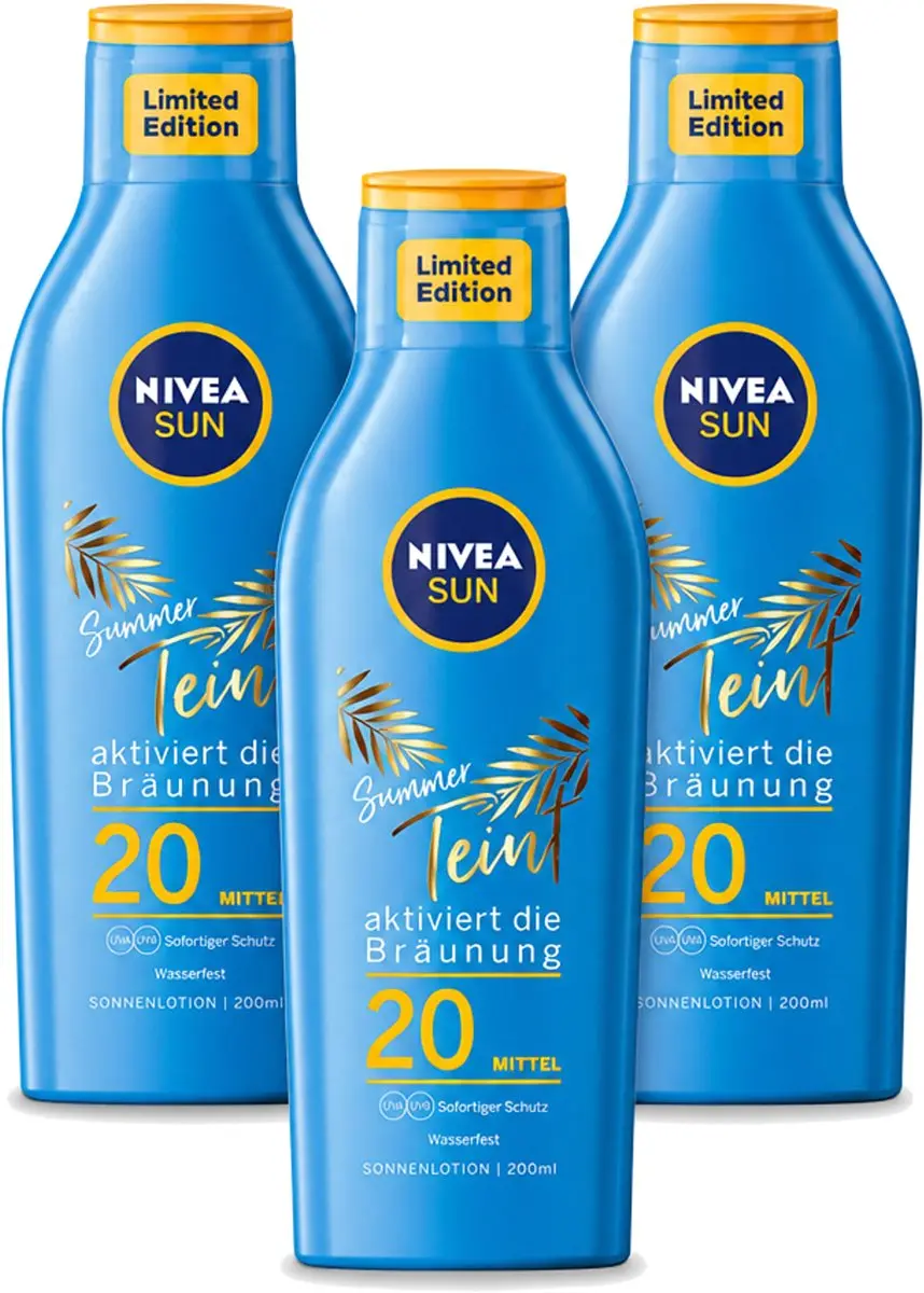 3 x Nivea Sun
