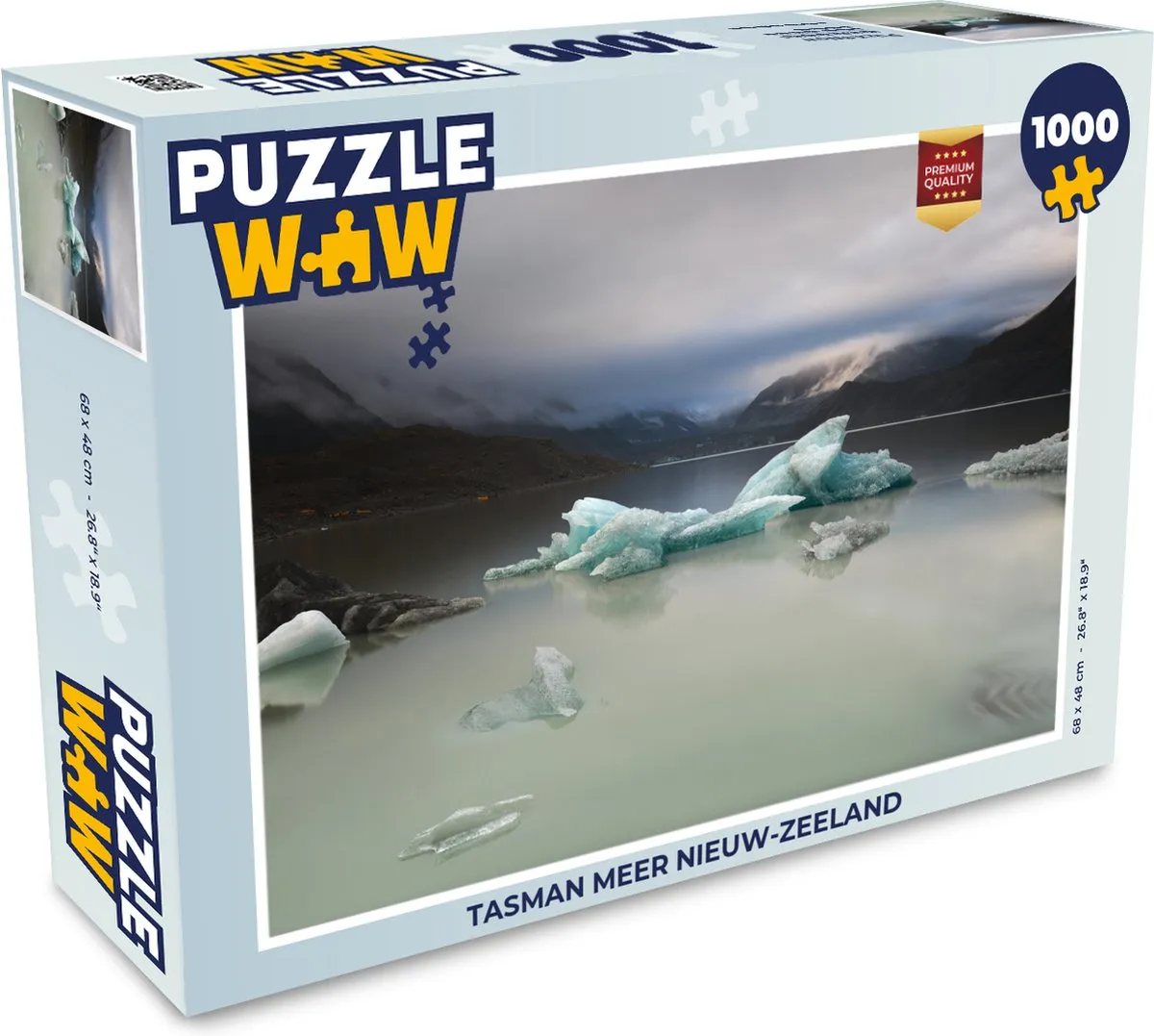PuzzleWow Tasman Meer Legpuzzel 1000 Stuks
