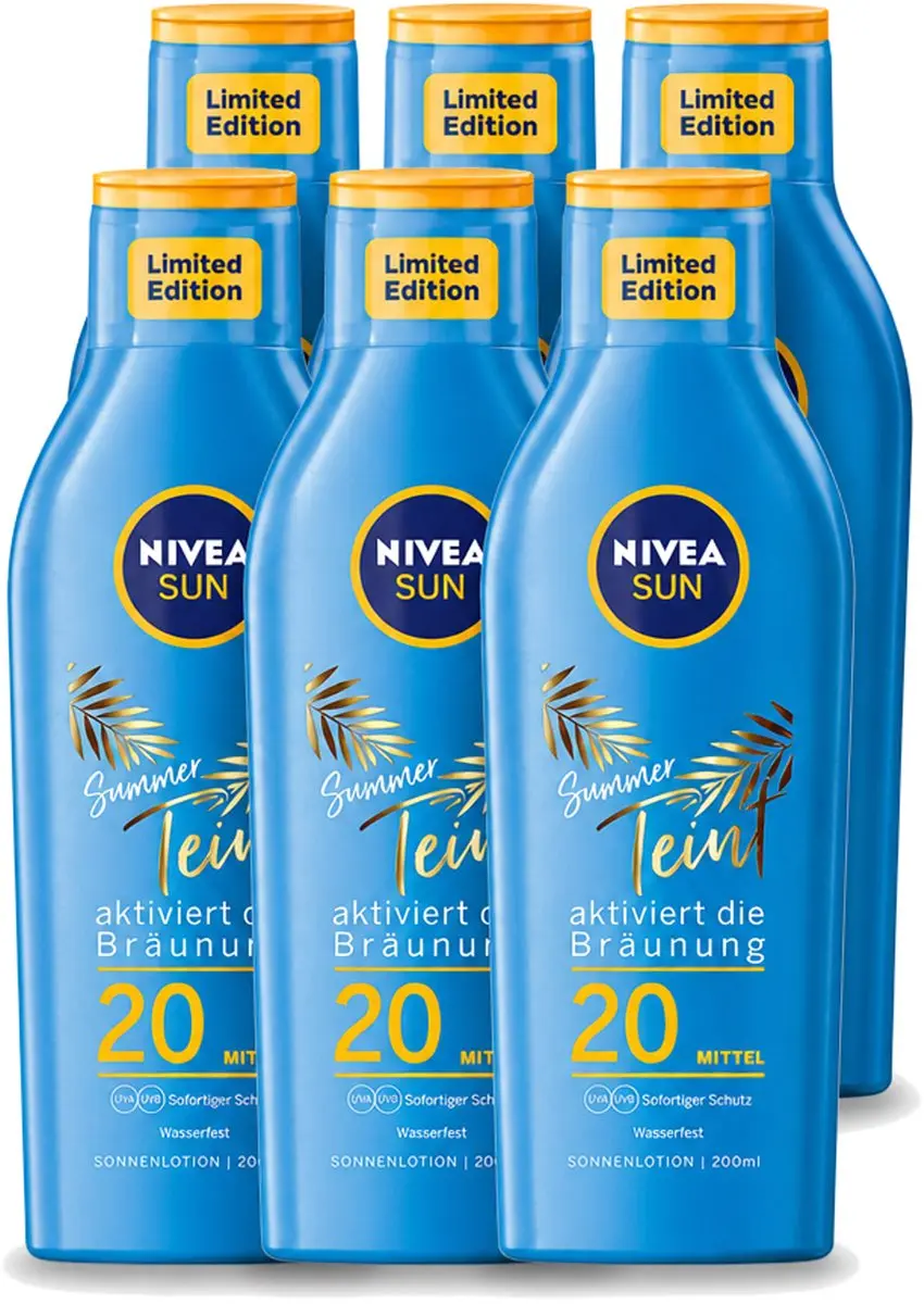 6 x Nivea Sun