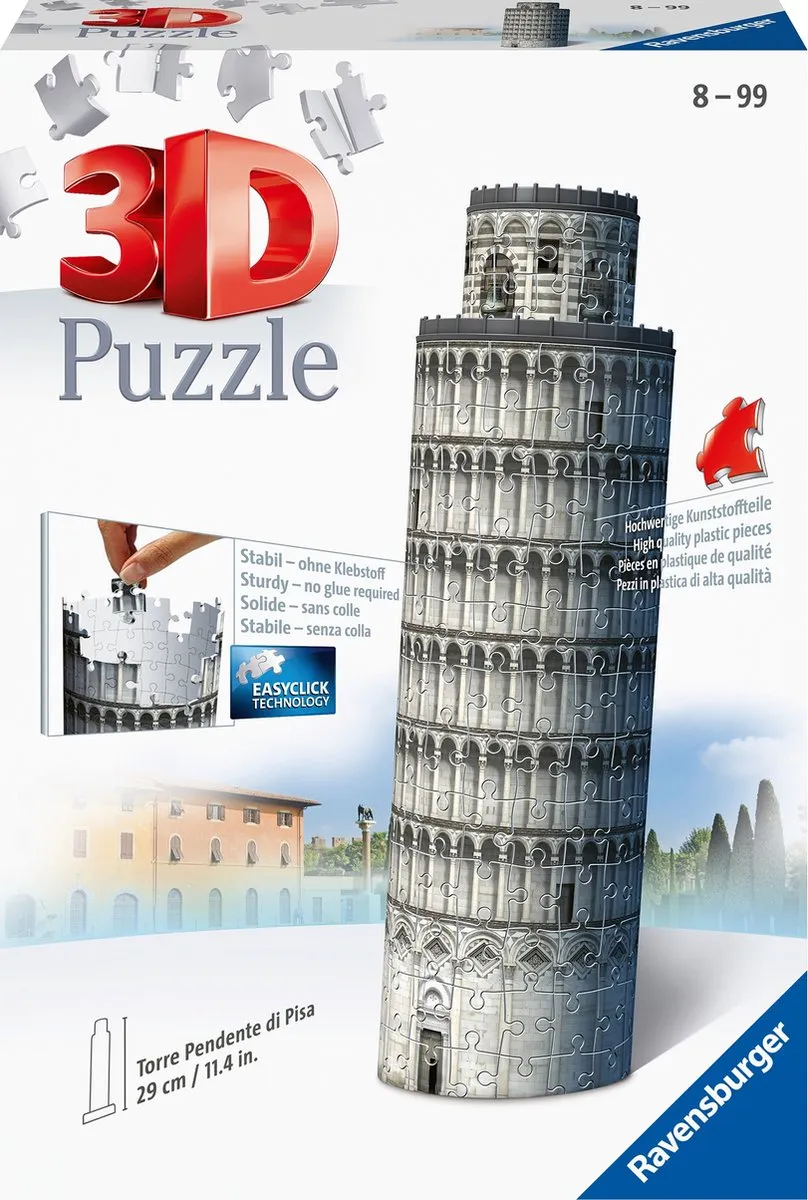 Ravensburger Toren van Pisa 3D Puzzel