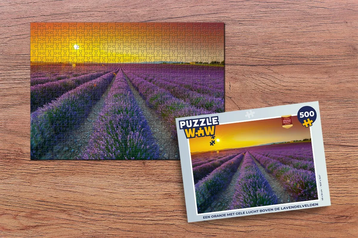 PuzzleWow Legpuzzel 500 Stuks - Multicolor