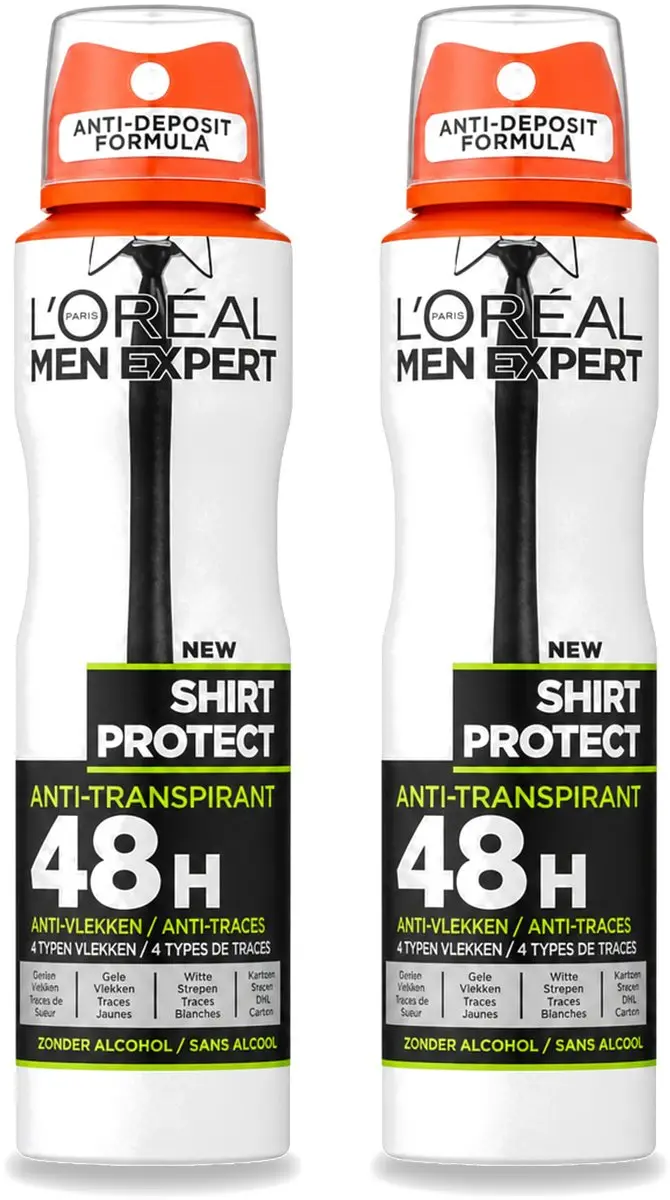 2 x L'Oréal Men Expert Shirt Protect