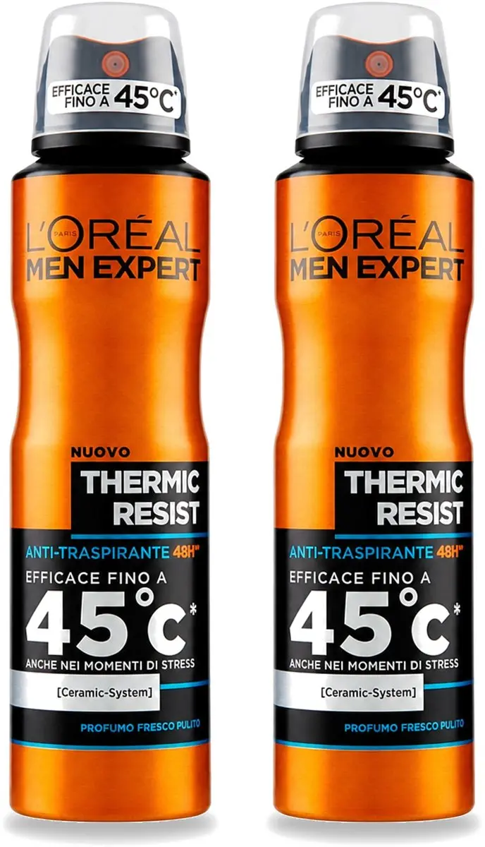 2 x L'Oréal Men Expert Deo Spray